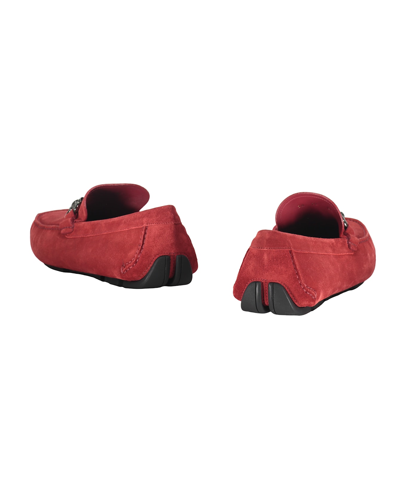 Ferragamo Leather Loafers - red