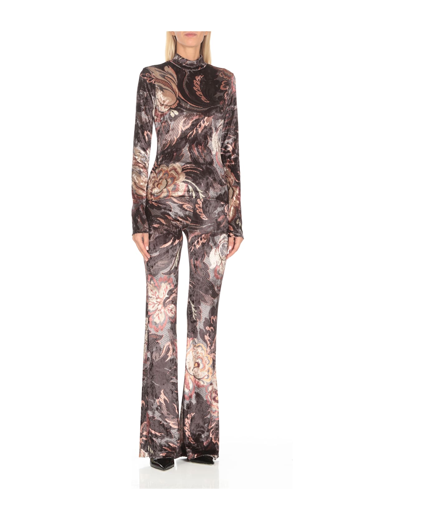 Etro Paisley Chenille Top - Multicolour
