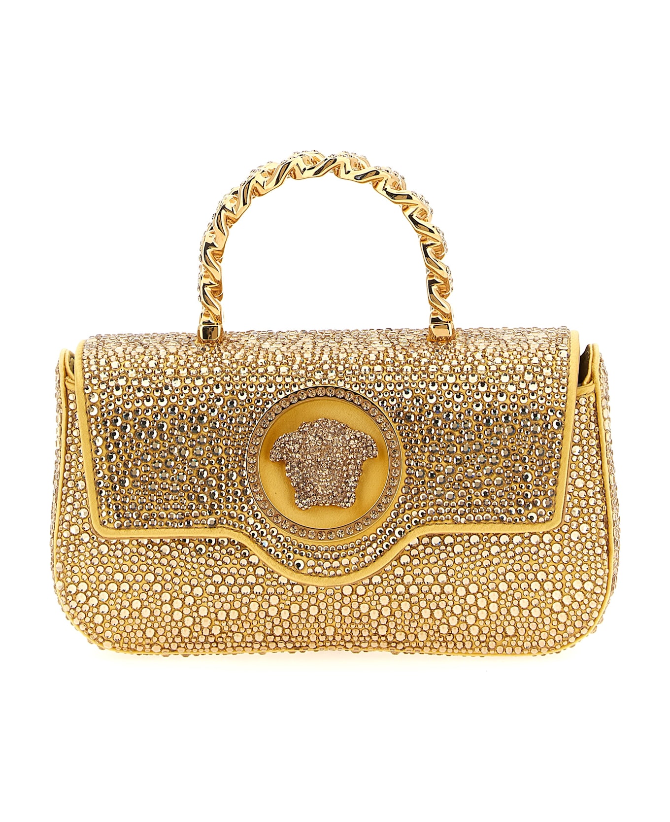 Versace 
la Medusa
 Mini Handbag - Gold