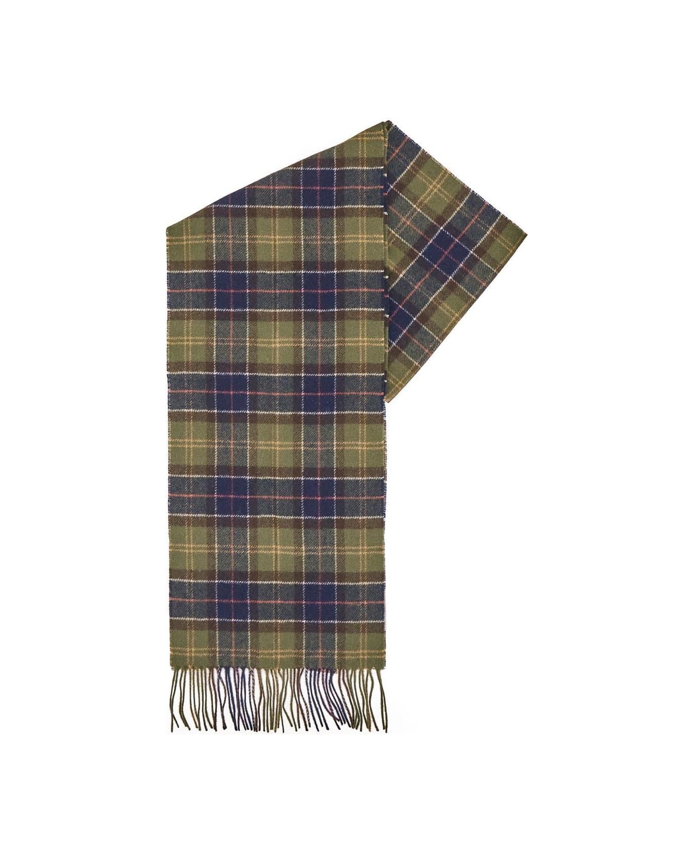 Barbour Tartan Wool Scarf - Classic