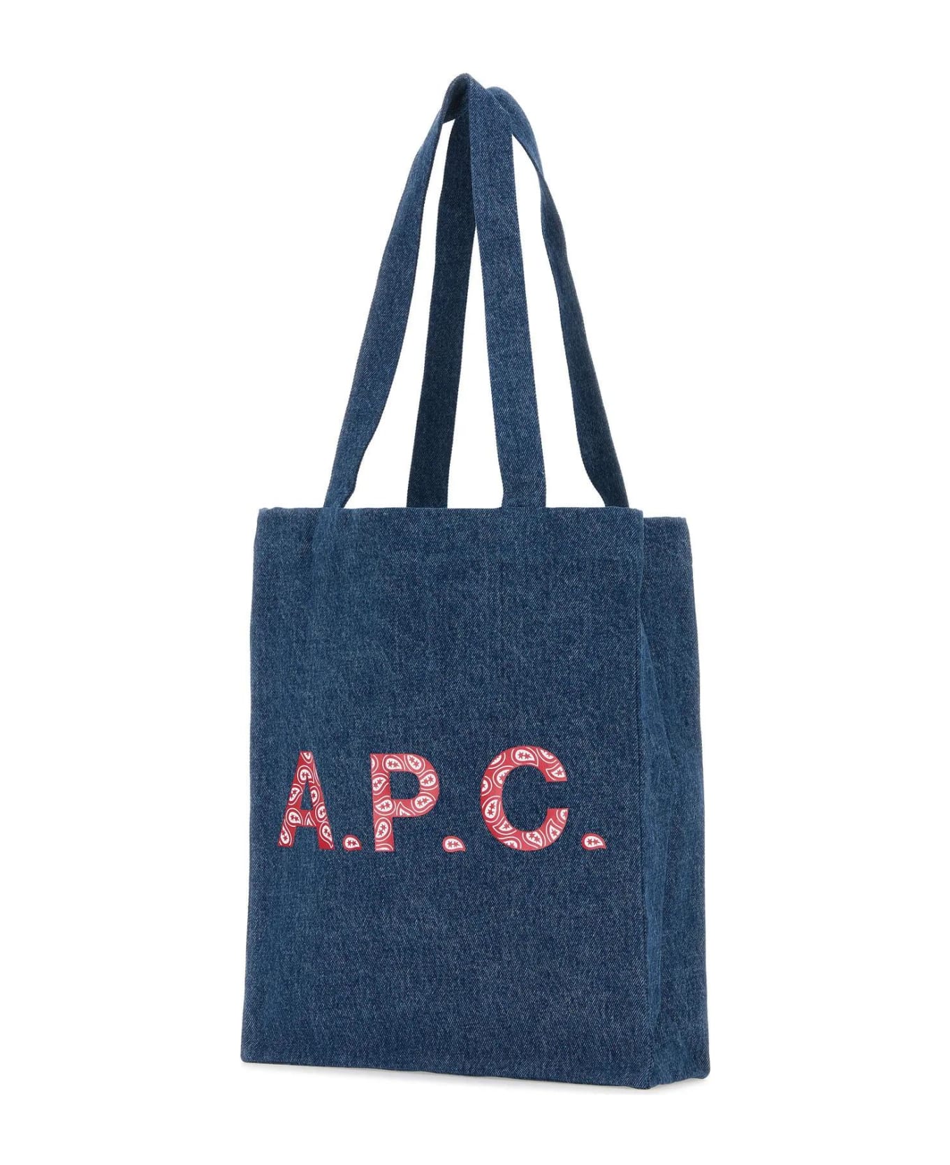 A.P.C. Lou Shopping Bag - Denim