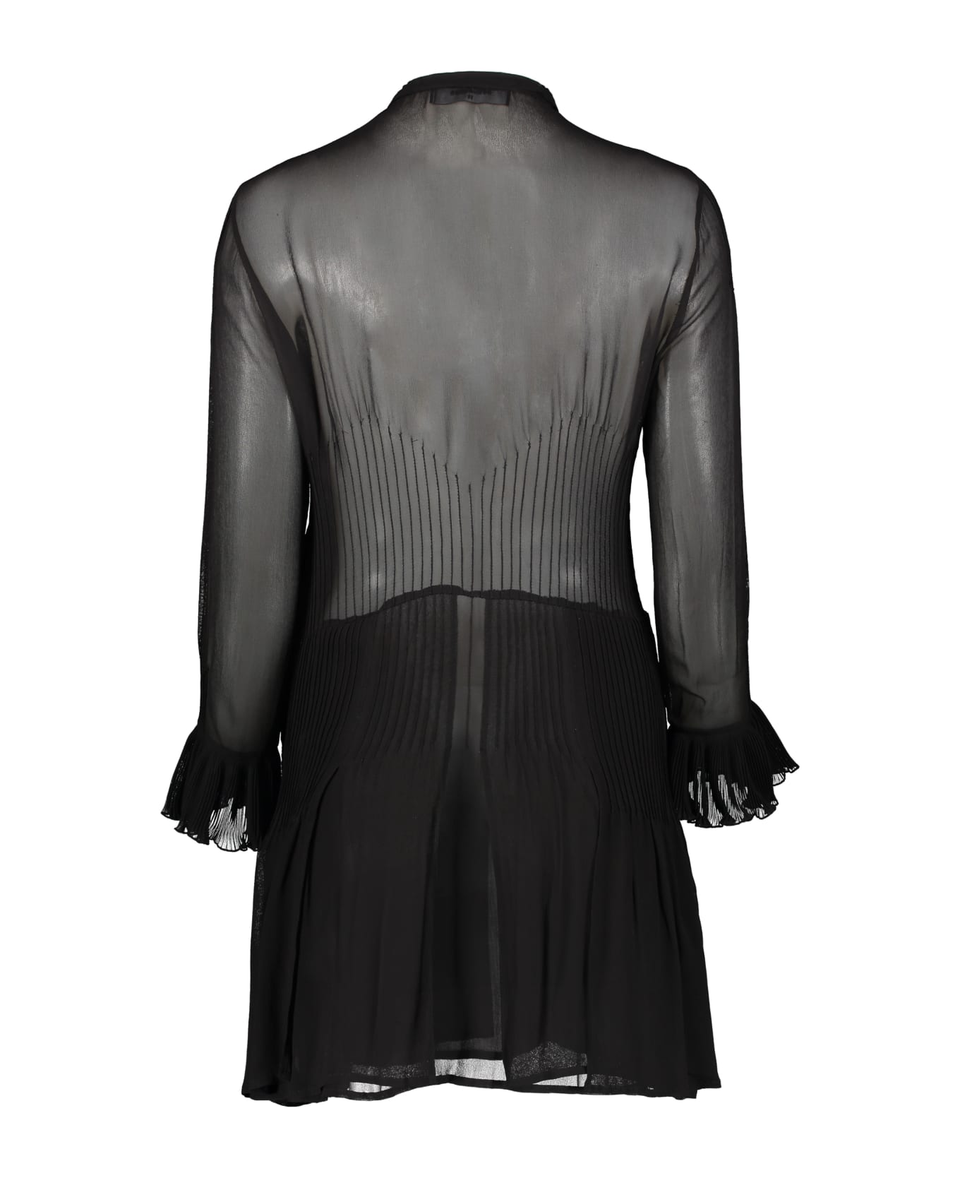 Dsquared2 Bow Detail Viscose Dress - black