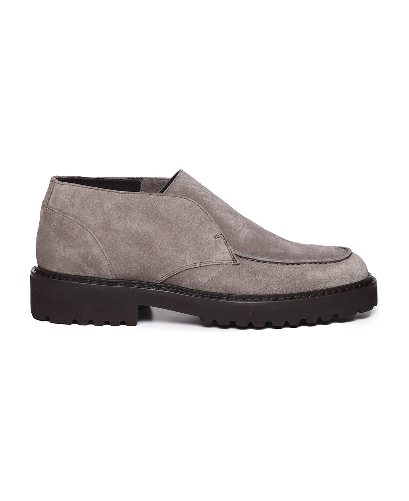 Doucal's Suede Loafers - Beige