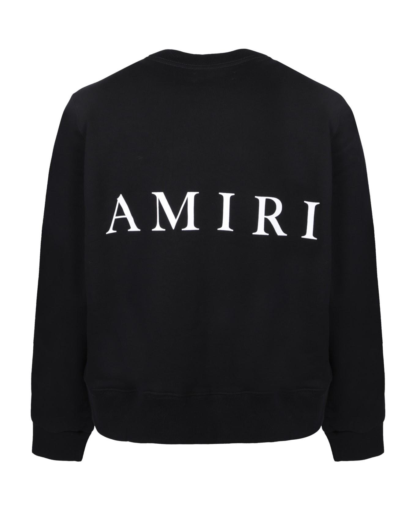 AMIRI Round-neck Black Sweatshirt - Black フリース