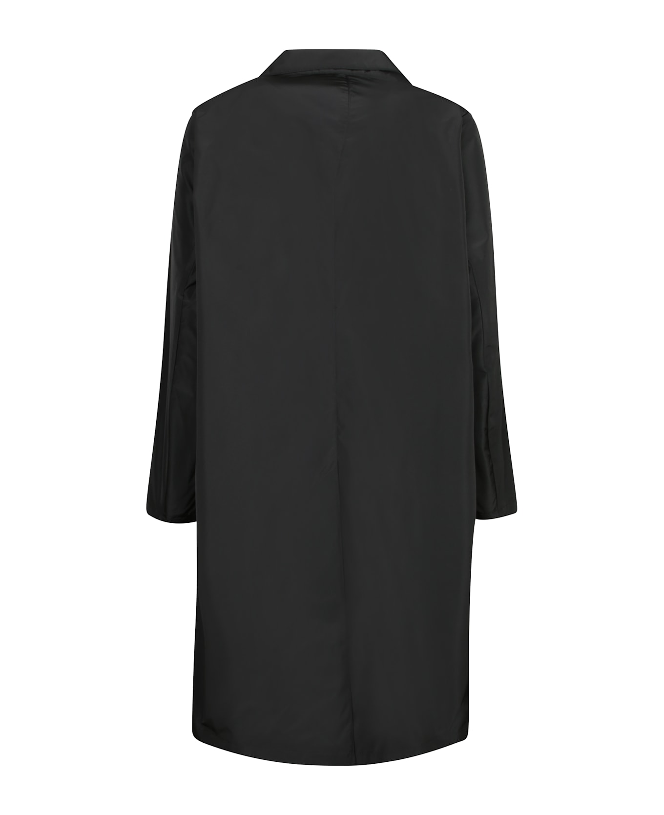 Herno Single-breasted Gabardine Jacket - Nero