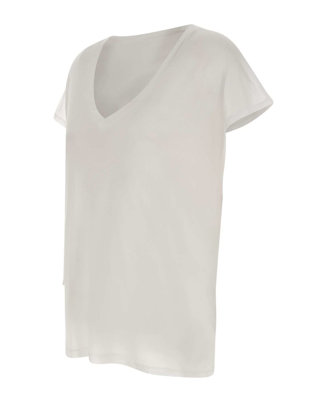 Dondup Modal T-shirt Dondup - WHITE