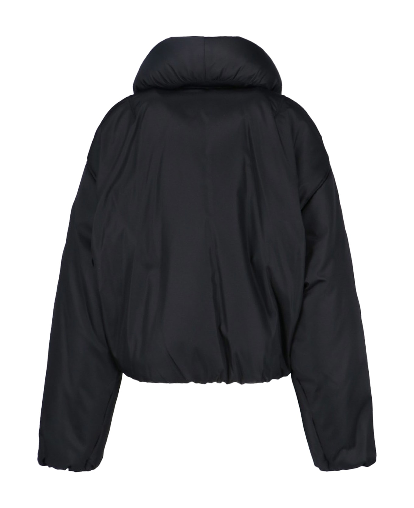 Alaia Padded Taffeta Bomber Jacket - NOIR ALAIA