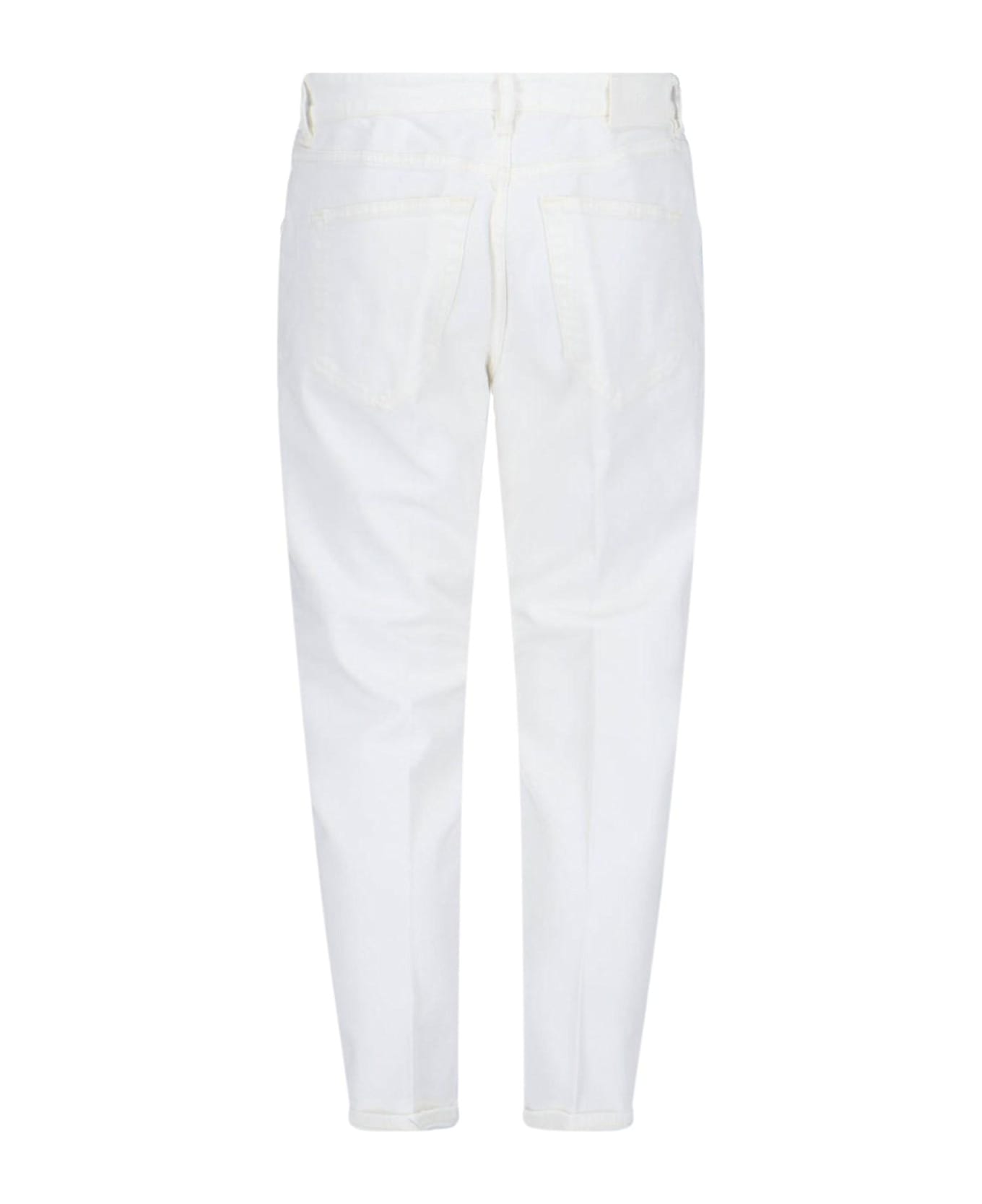 PT Torino 
breakfast
 Straight Jeans - White