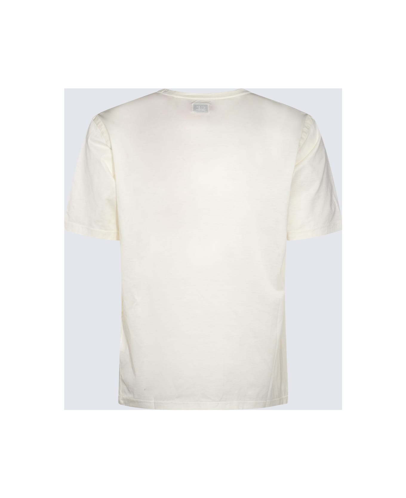 C.P. Company White Cotton T-shirt - GAUZE WHITE