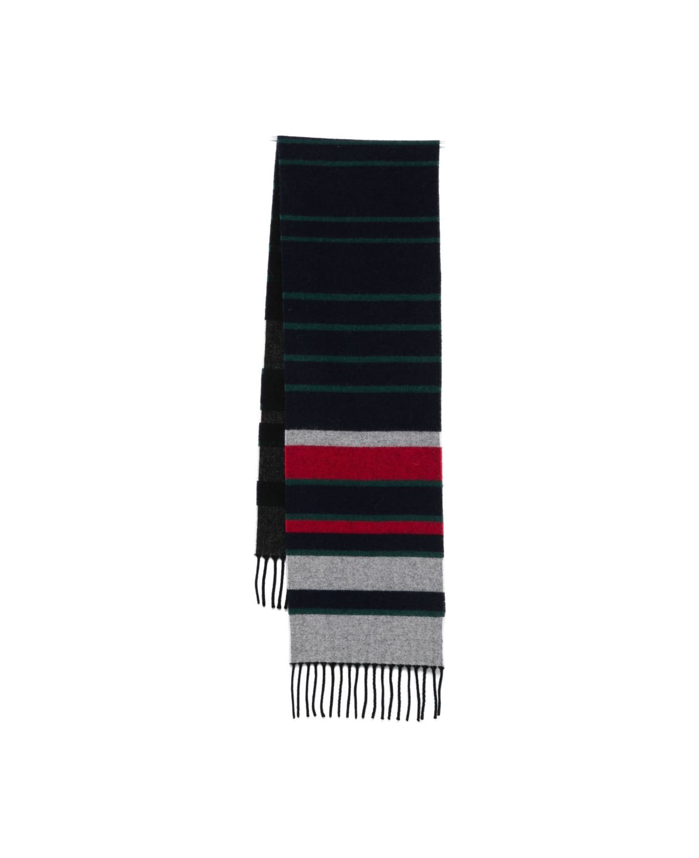 Paul Smith Wool Blend Scarf - Blue