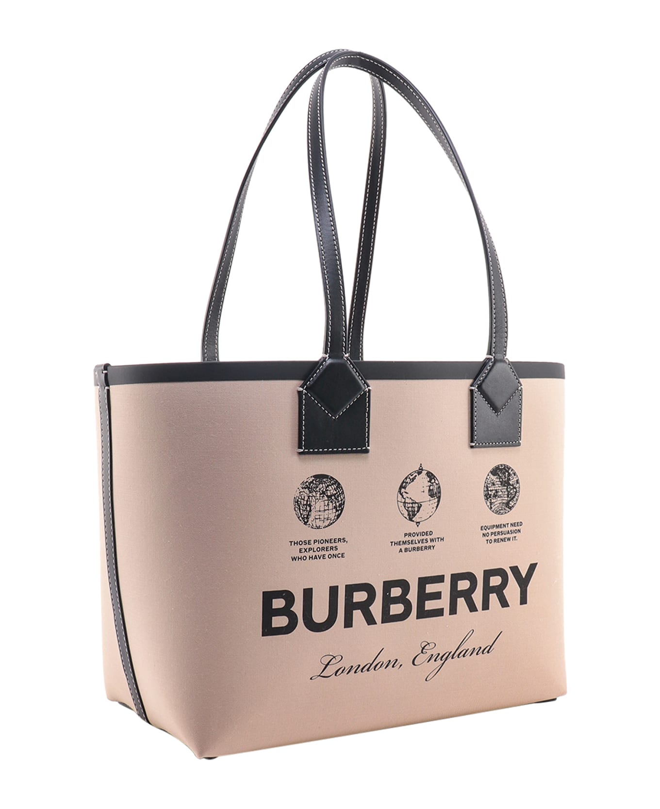 Burberry London Shoulder Bag - Beige