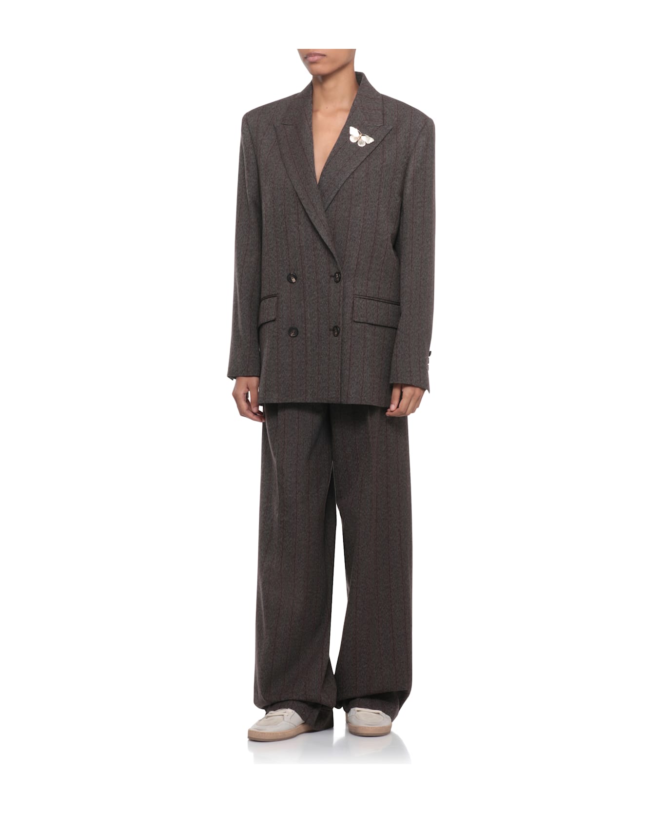 Golden Goose Wool Blazer - Brown