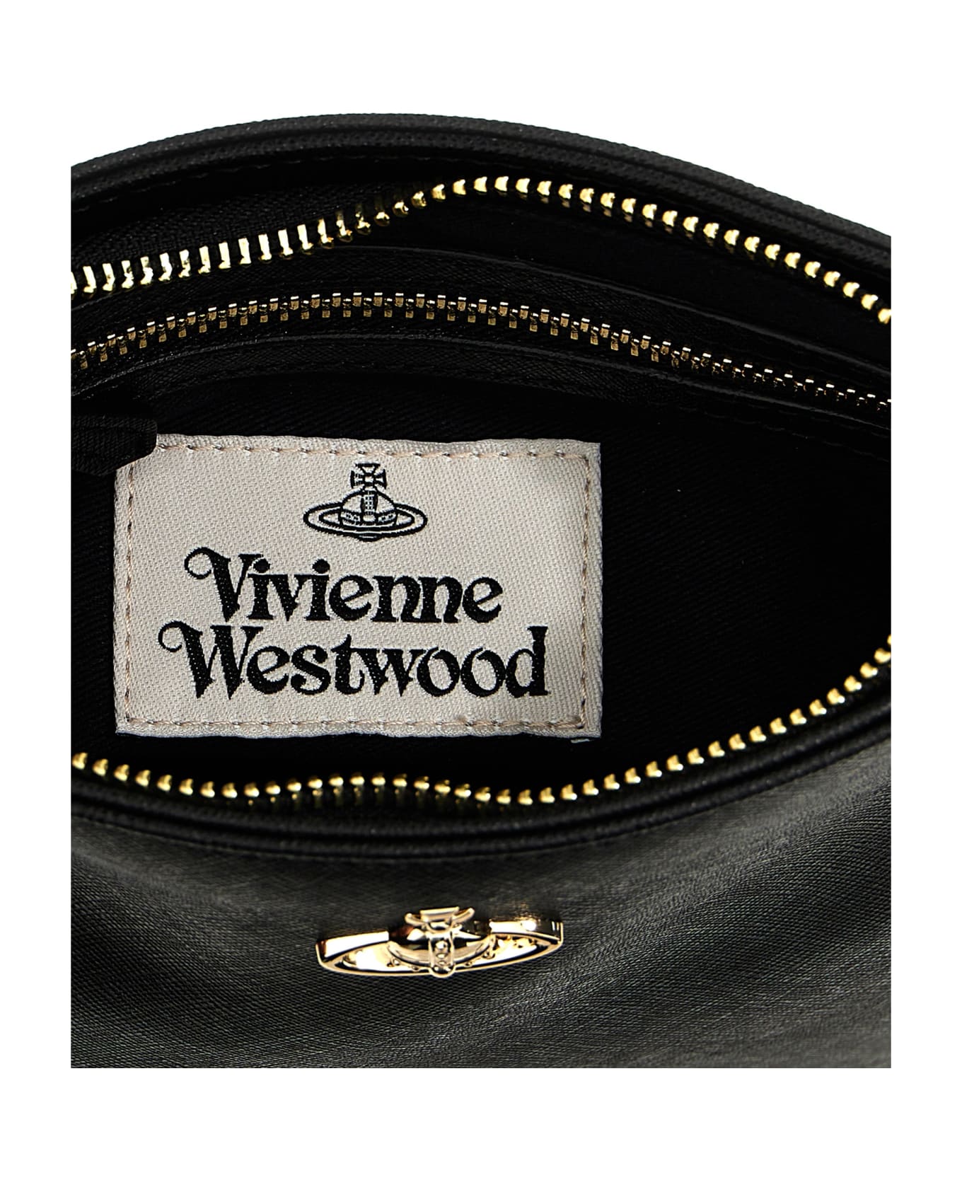 Vivienne Westwood 'squire New Square' Crossbody Bag - Black  
