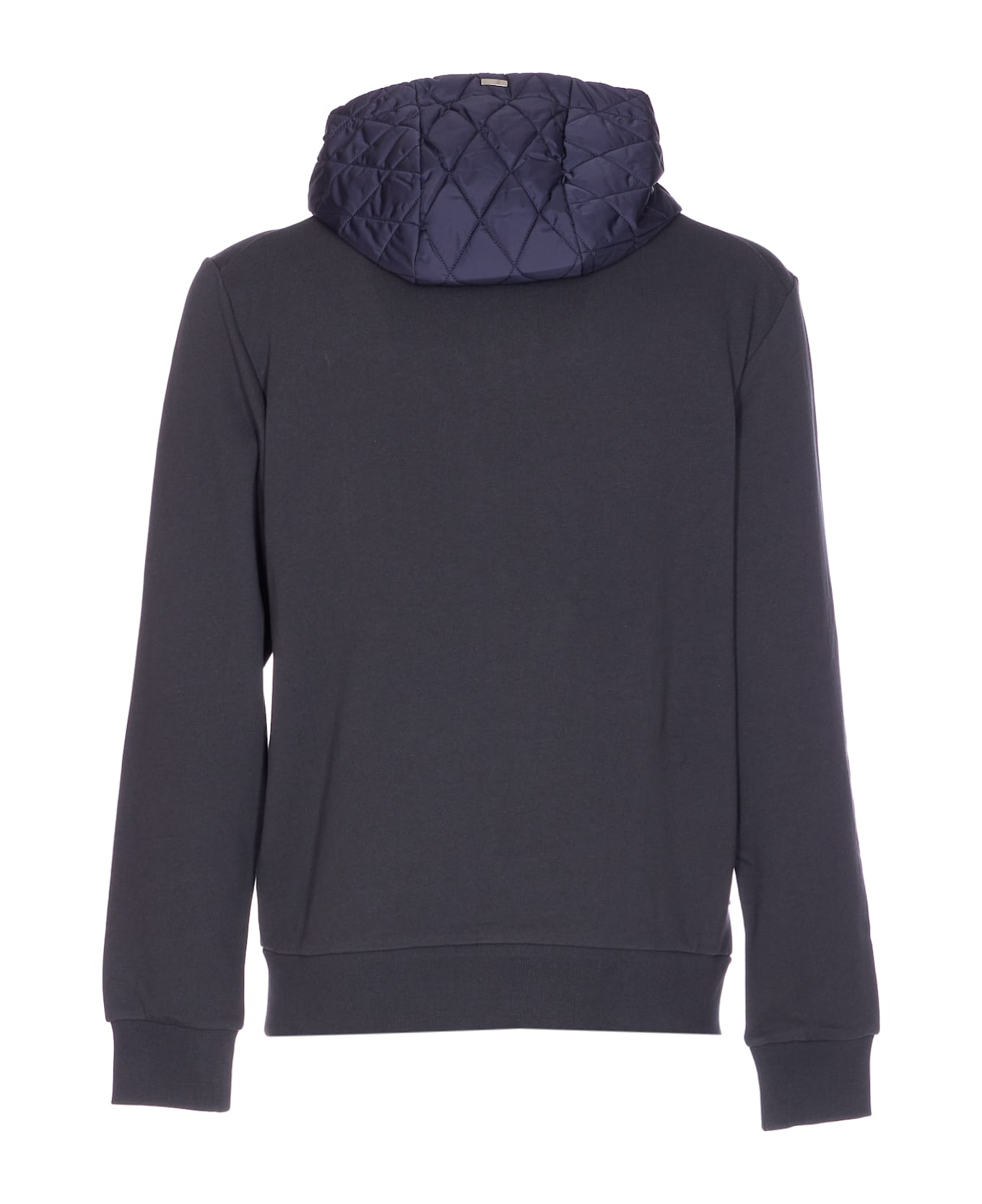Herno Zipped Hoodie - Blue