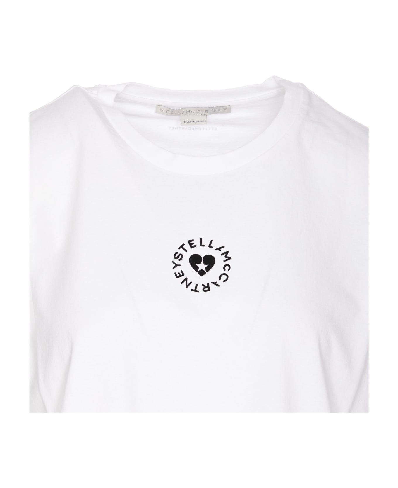 Stella McCartney Lovestruck Logo Tshirt - Pure White