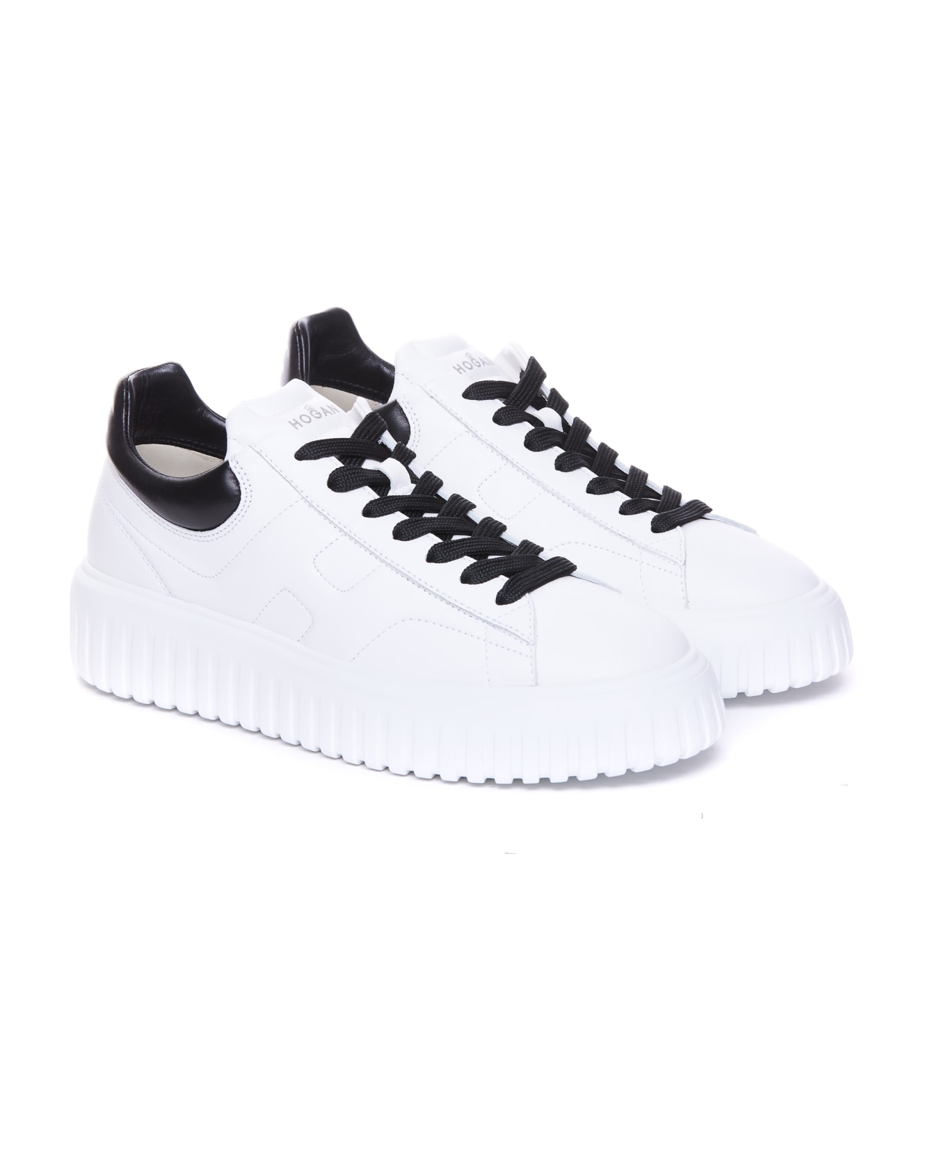 Hogan H-stripes Sneakers - White