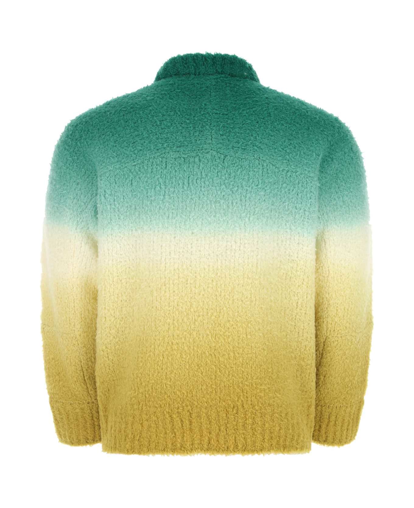 Sacai Multicolor Wool Blend Cardigan - 584