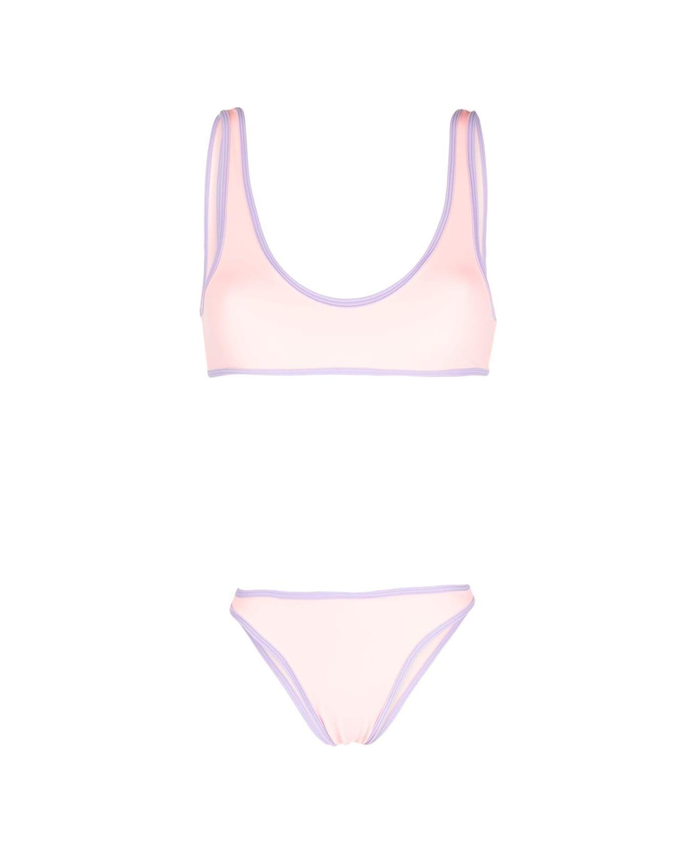 Reina Olga Two-piece Bikini Set - Pink