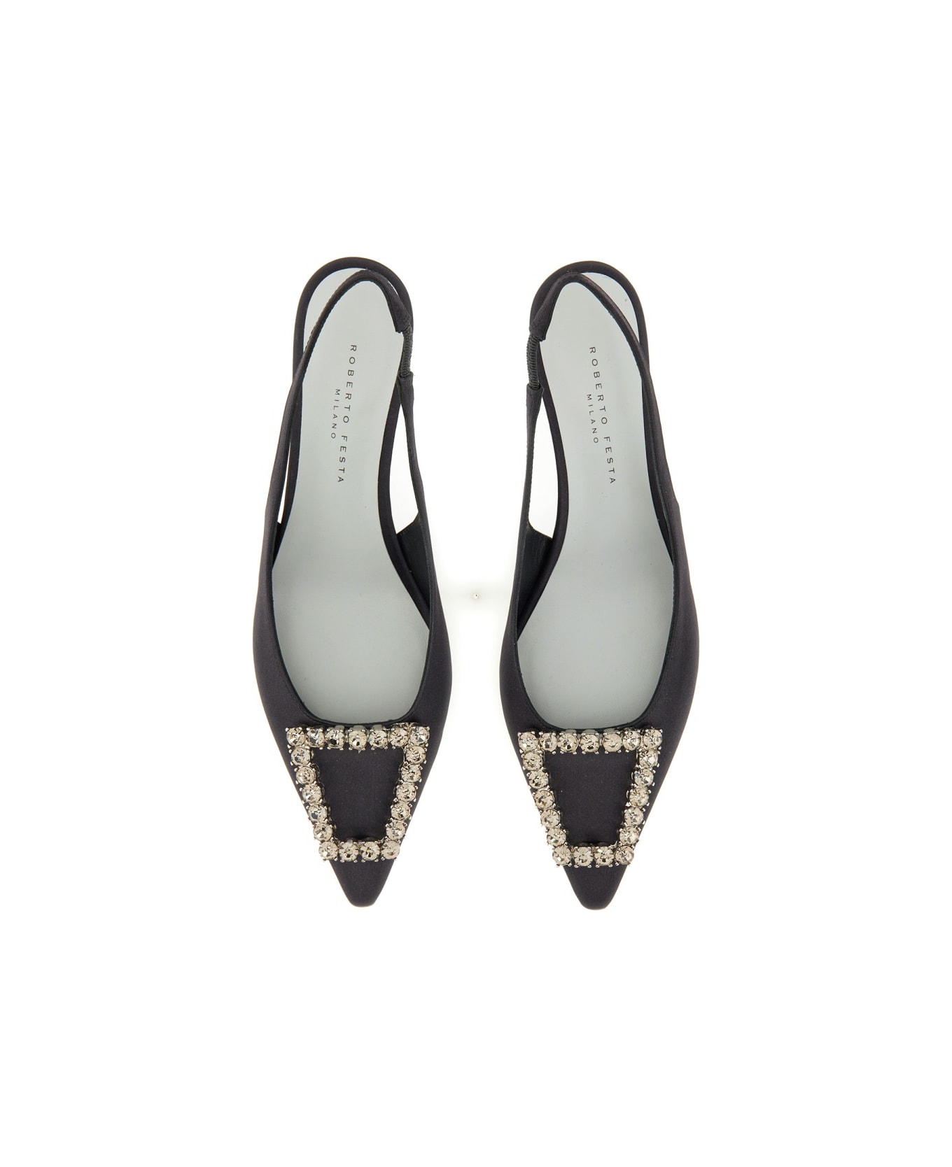 Roberto Festa Slingback "futura" - BLACK