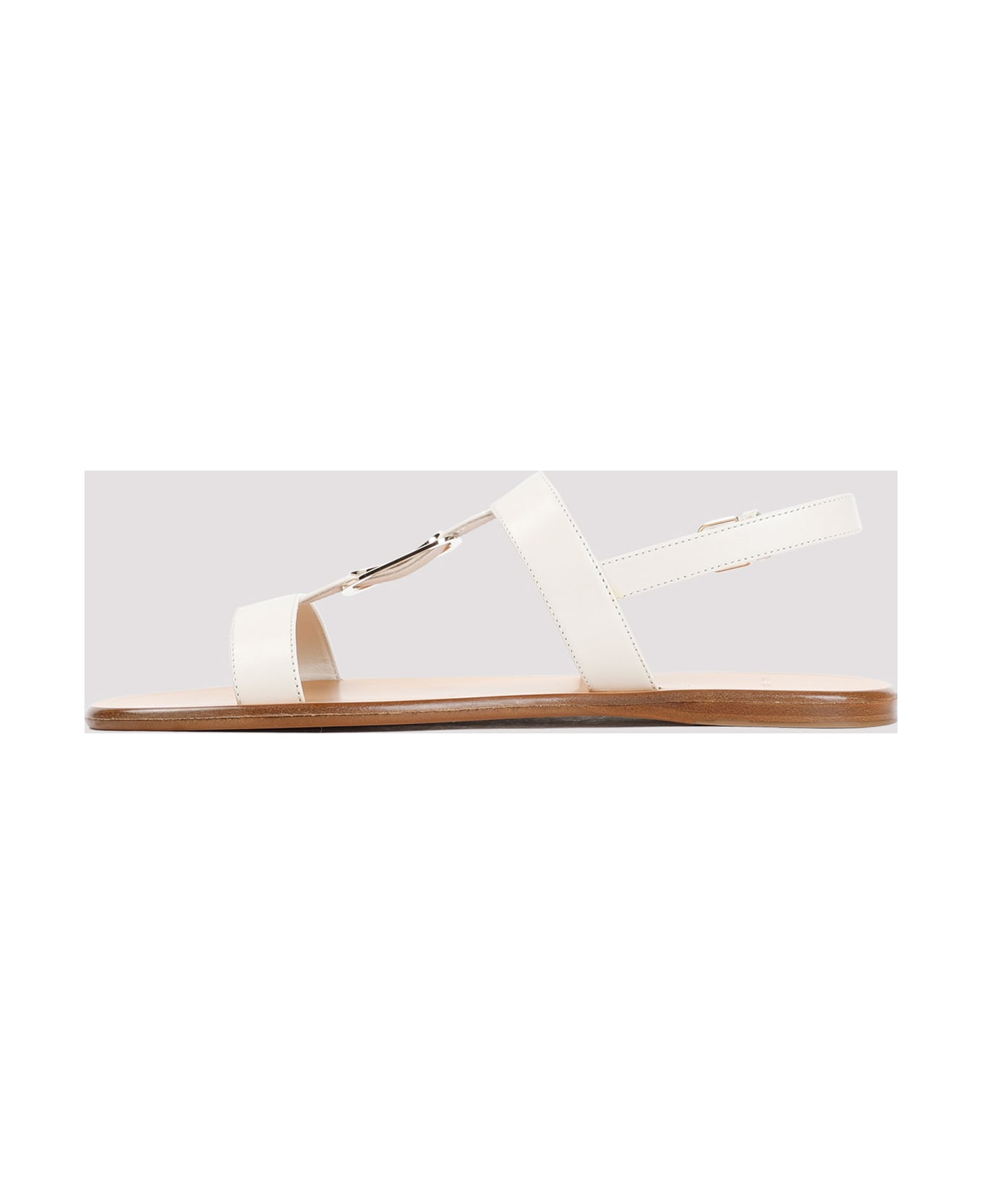 Ferragamo Vida Sandals - Mascarpone