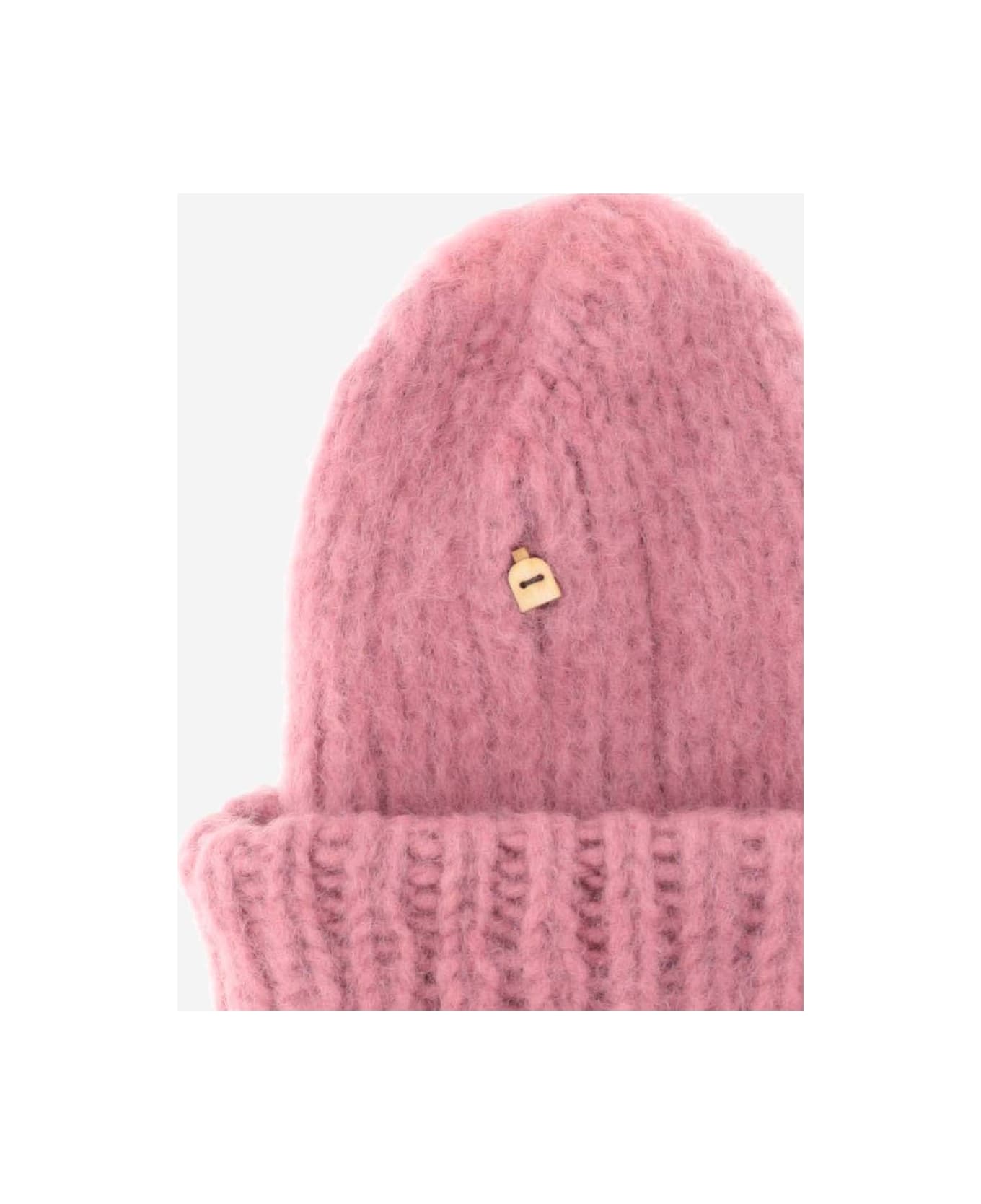 Myssy Wool Beanie Hat - Pink 帽子