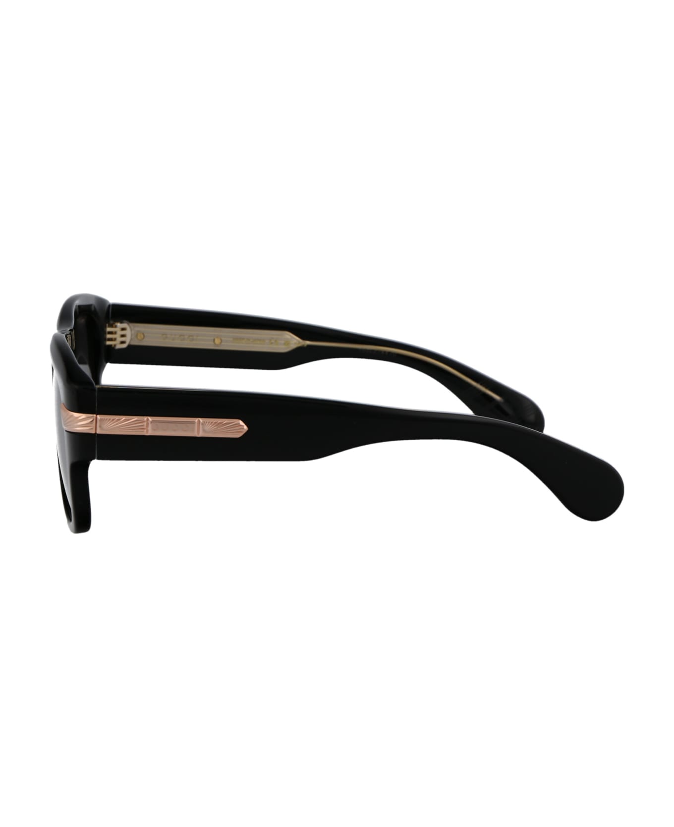 Gucci Eyewear Gg1517s Sunglasses - 001 BLACK BLACK GREY