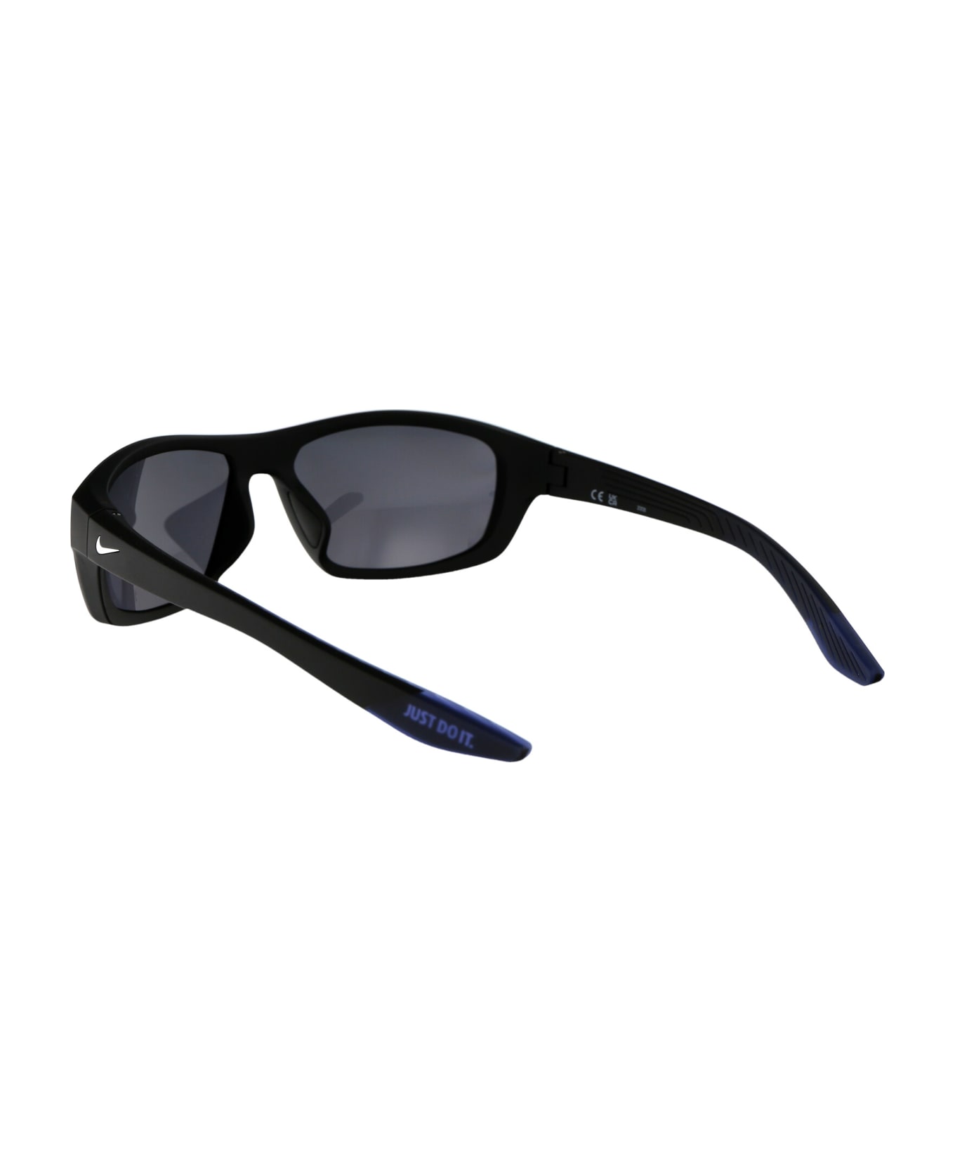Nike Brazen Boost Sunglasses - 010 DARK GREY MATTE BLACK/WHITE