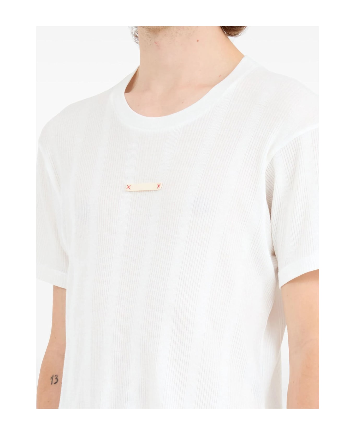 Maison Margiela T-shirts And Polos White - OFFWHITE