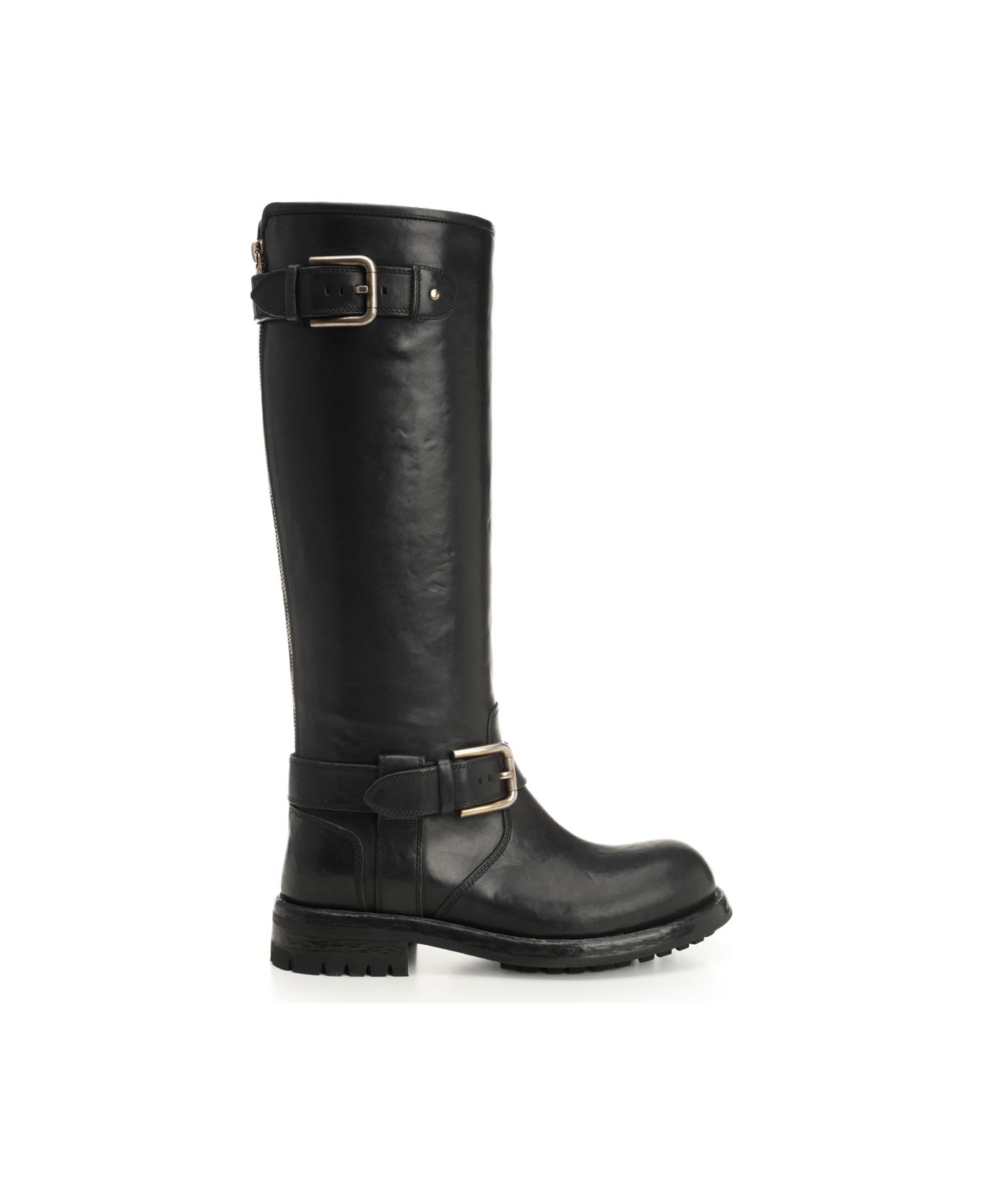 Dolce & Gabbana Biker Boot - NERO