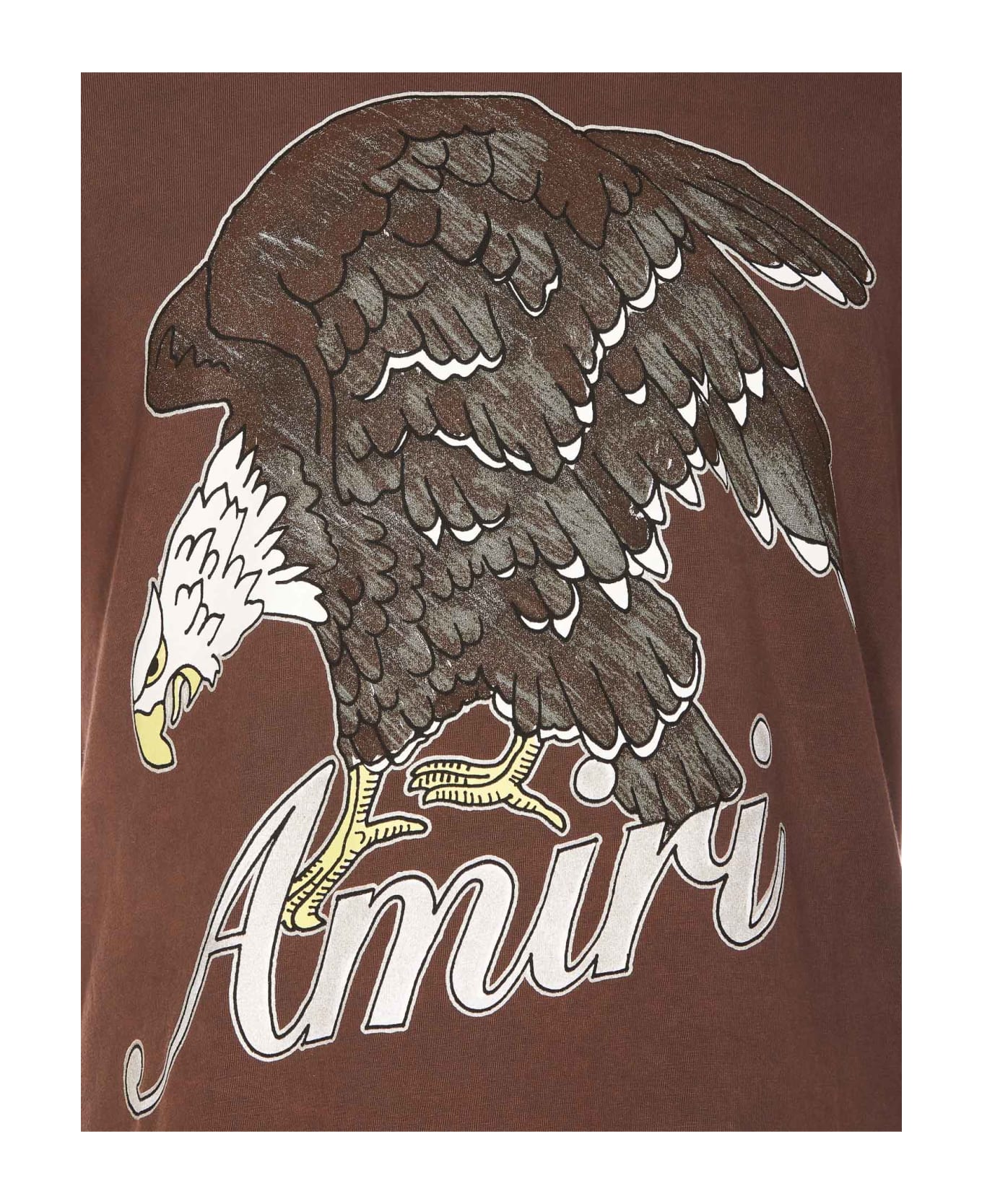 AMIRI Eagle T-shirt - Brown