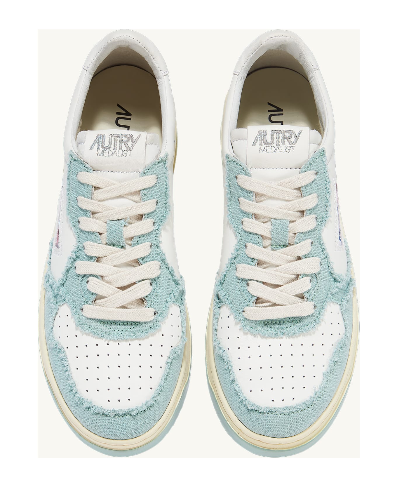 Autry Medalist Low Woman - Bi Blue Surf