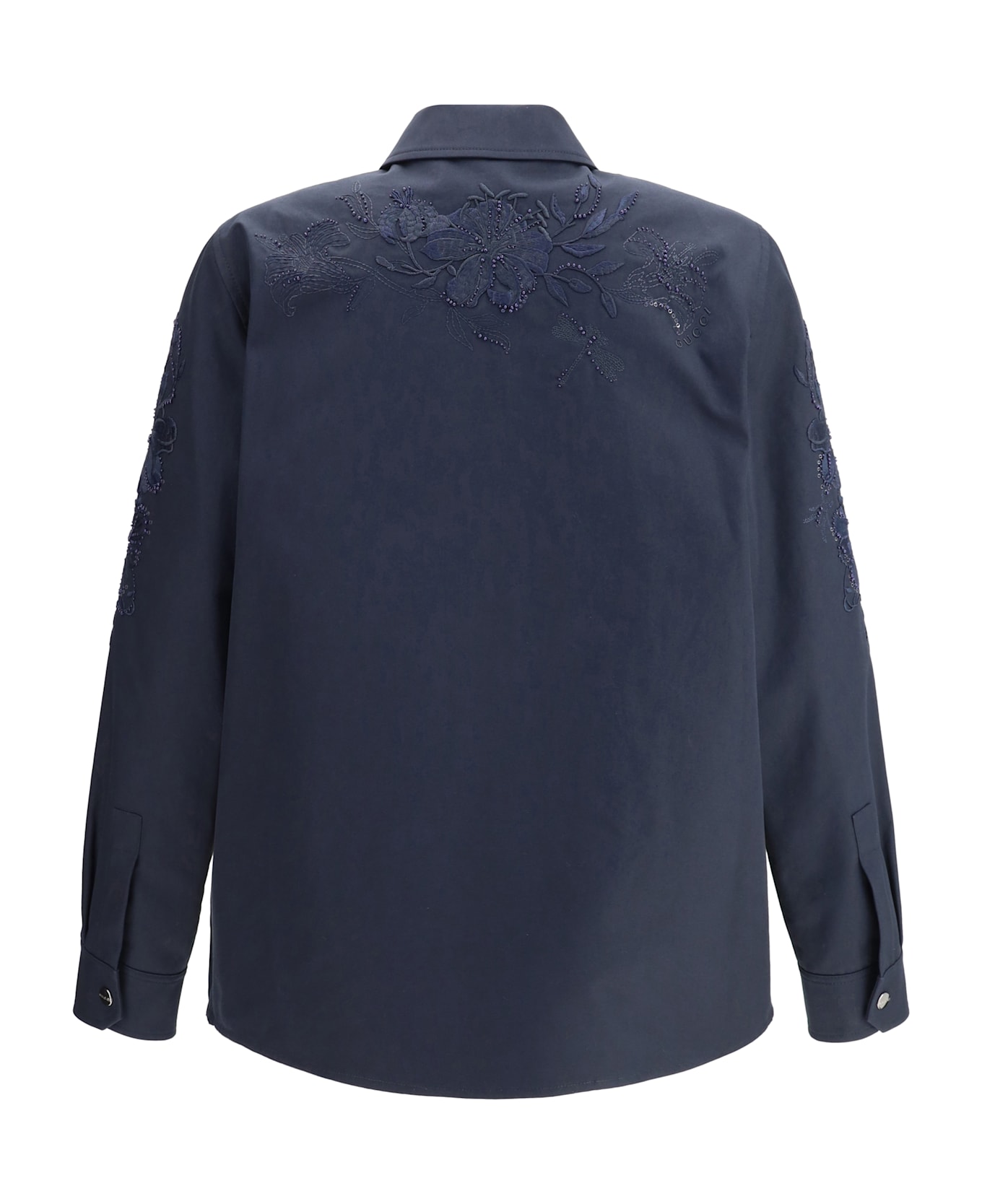 Gucci Cotton Jacket With Embroidery