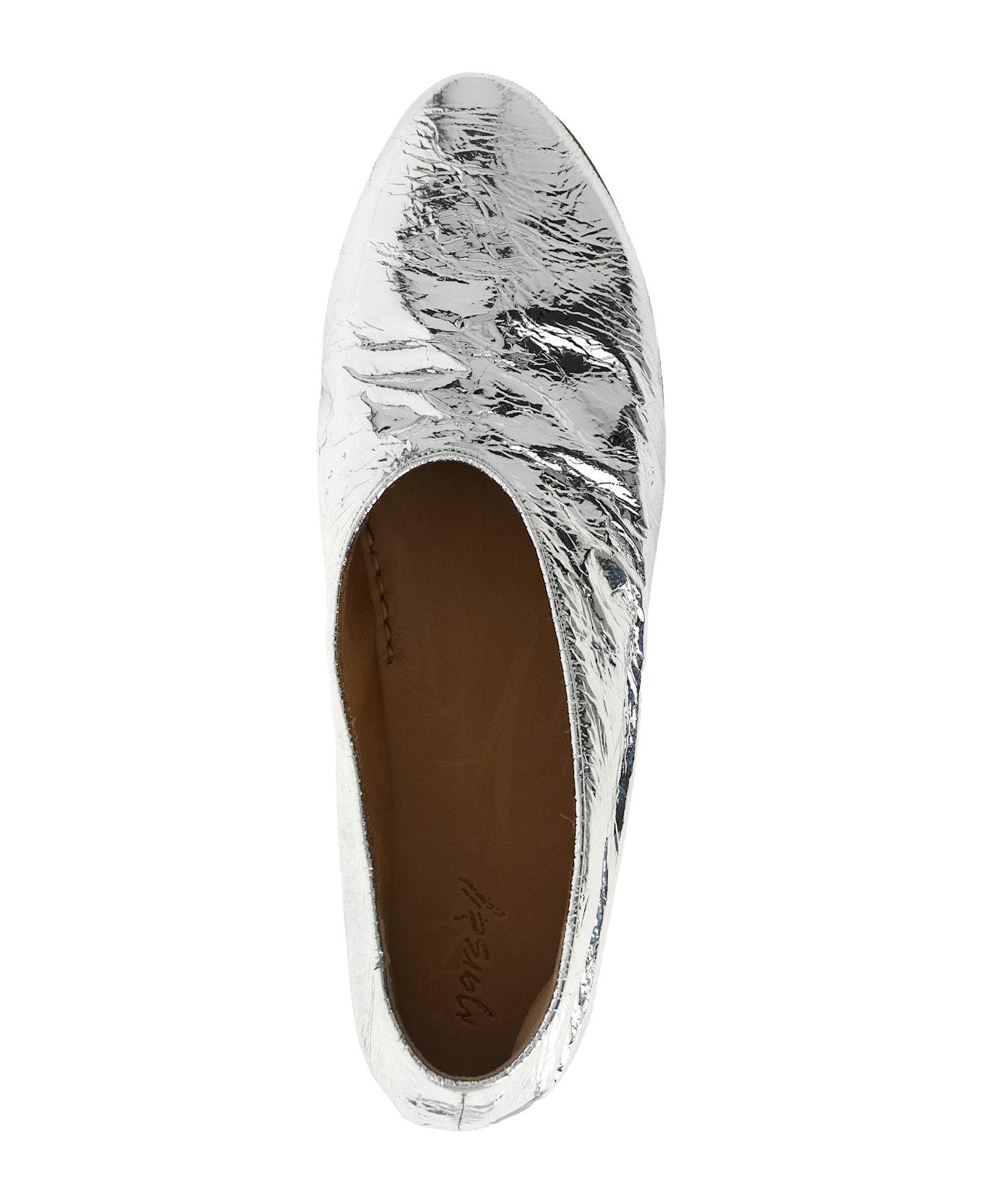Marsell 'coltellaccio' Ballet Flats - Silver