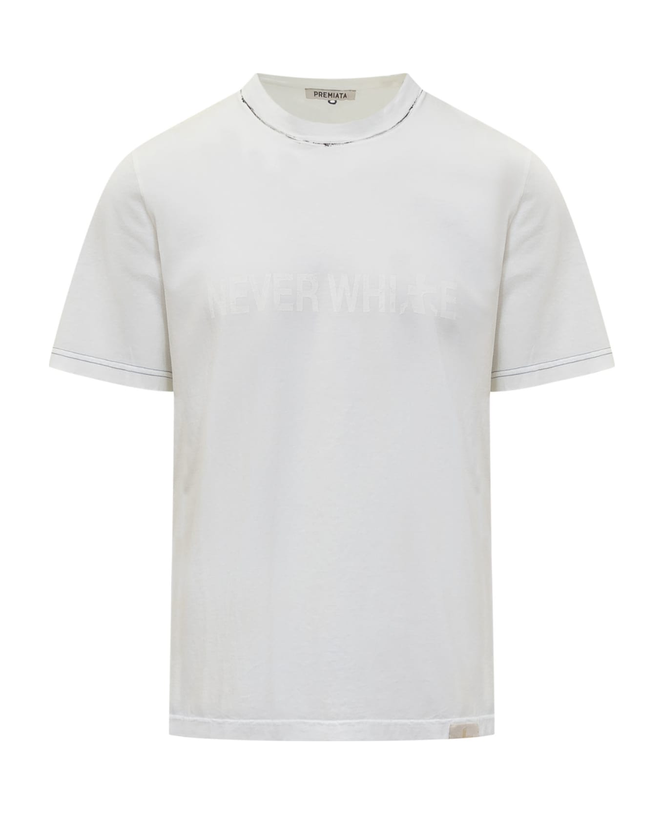 Premiata T-shirt With Print - WHITE