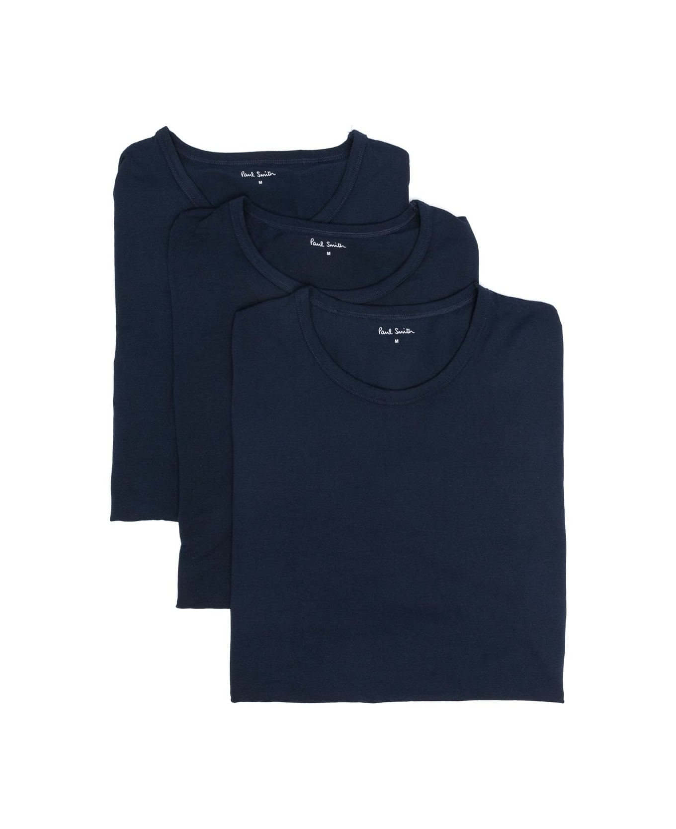 Paul Smith Basic T-shirt 3 Pack - Blue
