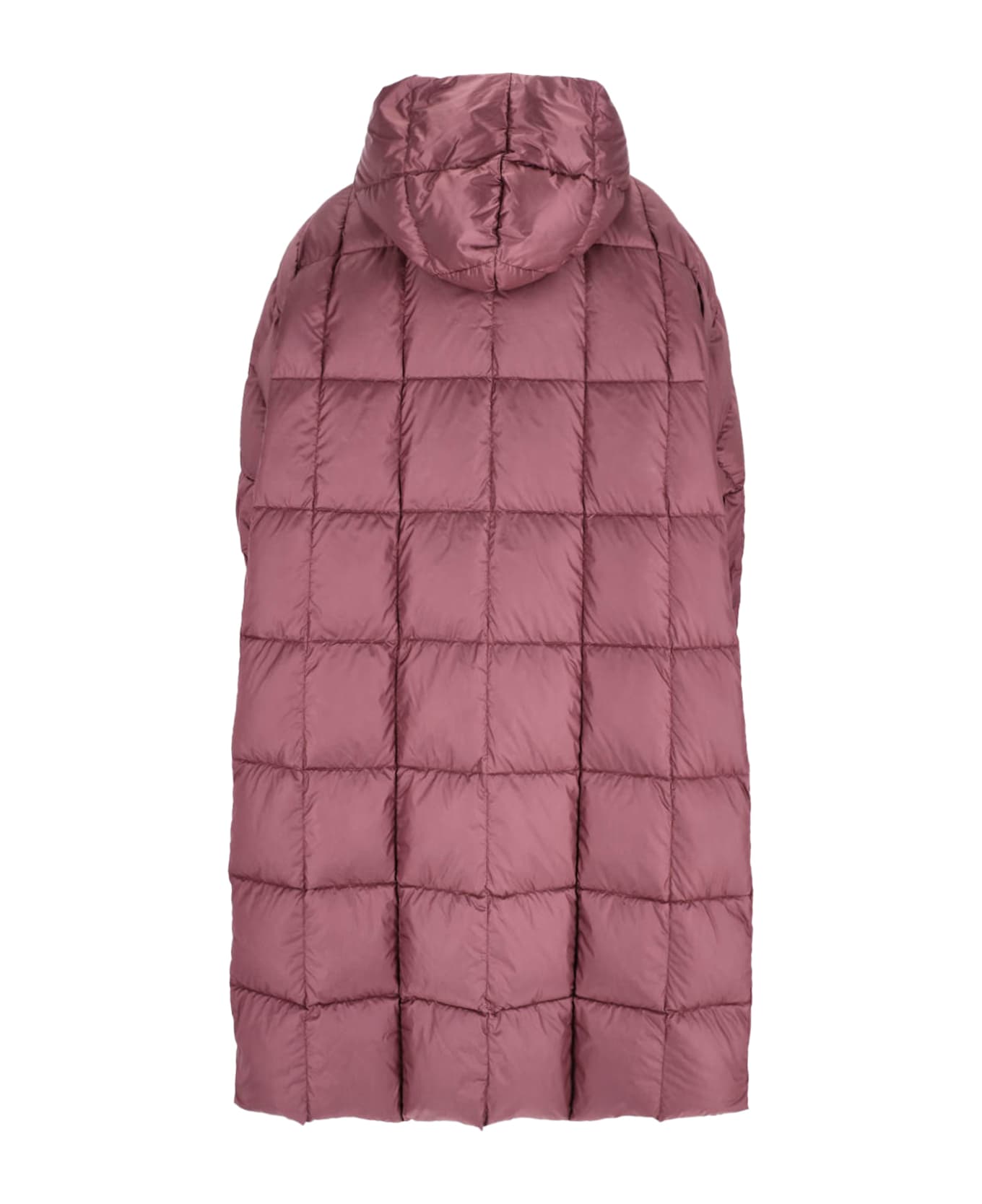 IENKI IENKI Maxi 'pyramid Leon' Down Jacket - Purple