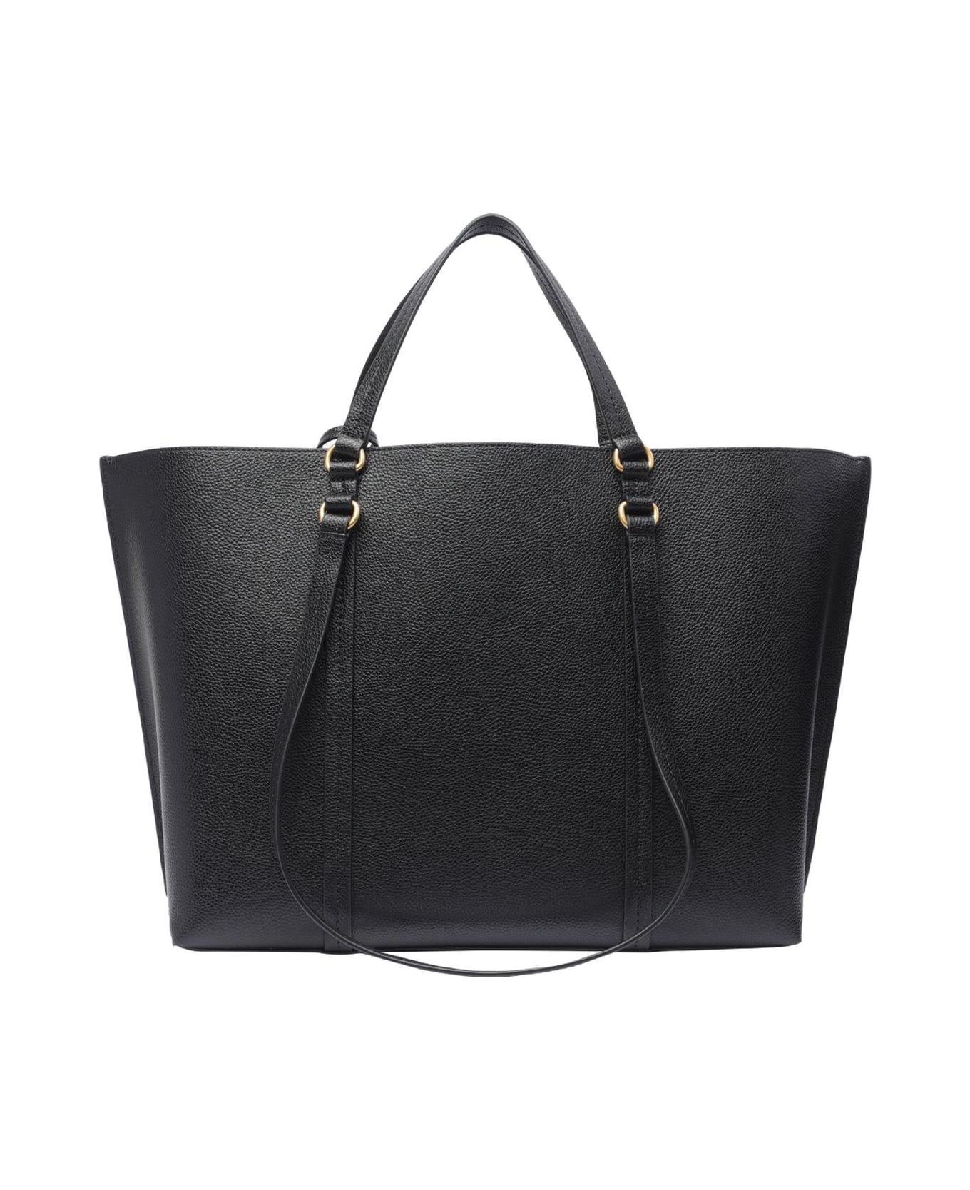 Pinko Carrie Large Tote Bag - Black トートバッグ