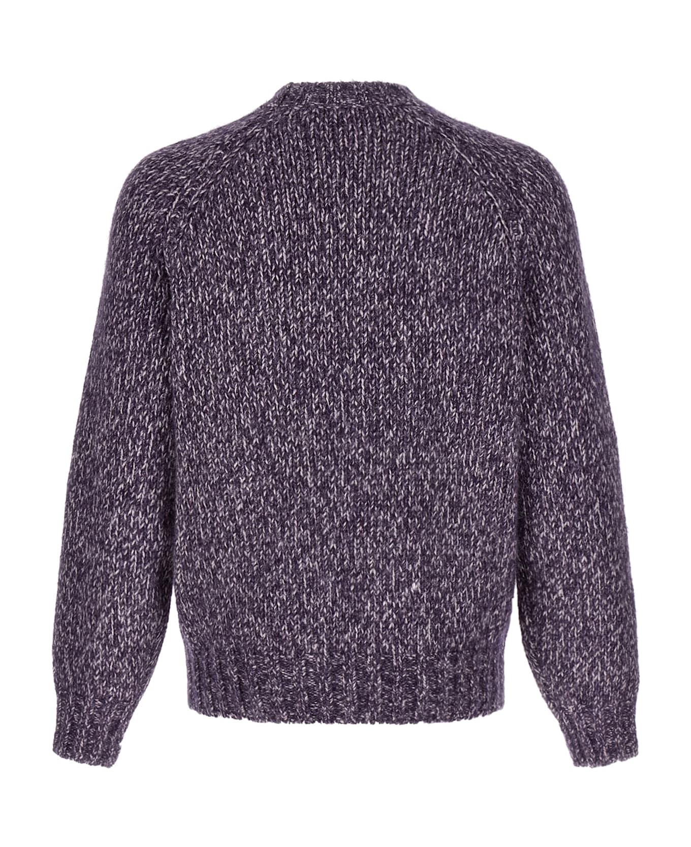 Brunello Cucinelli Chiné Sweater - Purple