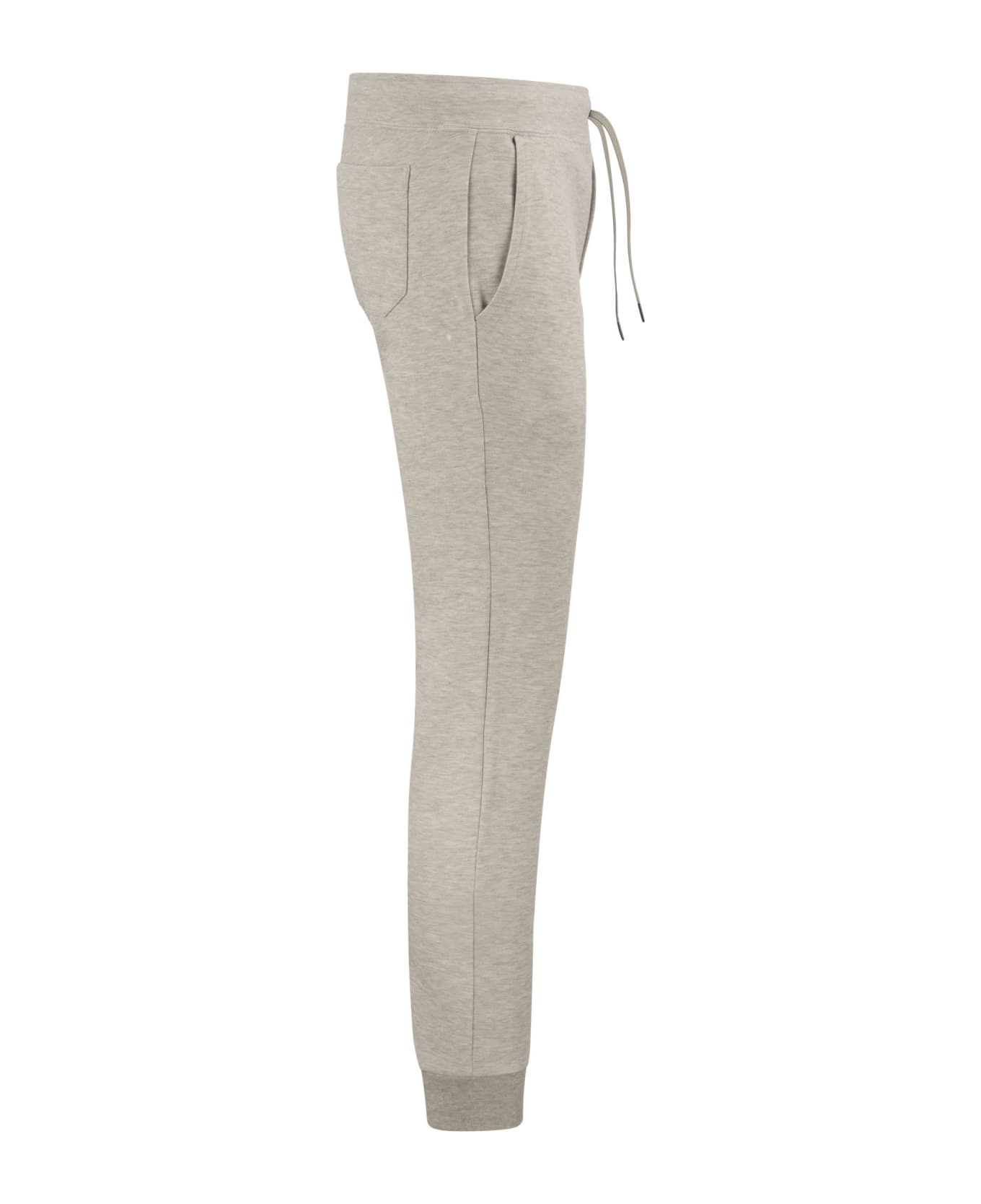 Polo Ralph Lauren Lgith Grey Cotton Pants - Light Grey