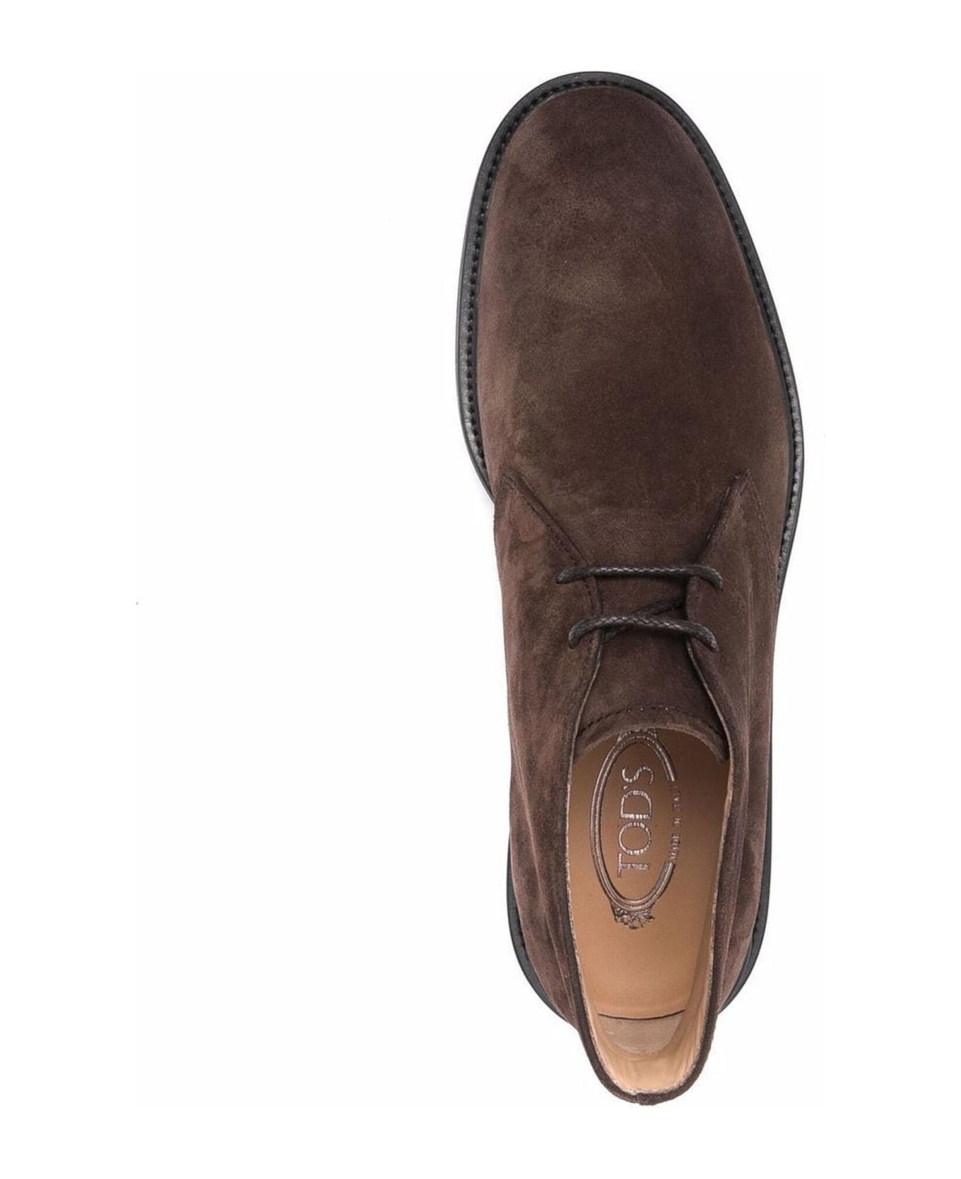Tod's Desert Boots In Brown Suede Tod's - BLUE ブーツ