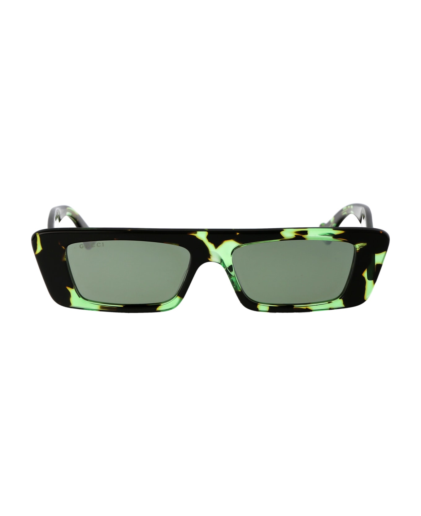 Gucci Eyewear Gg1331s Sunglasses - 008 HAVANA HAVANA GREEN