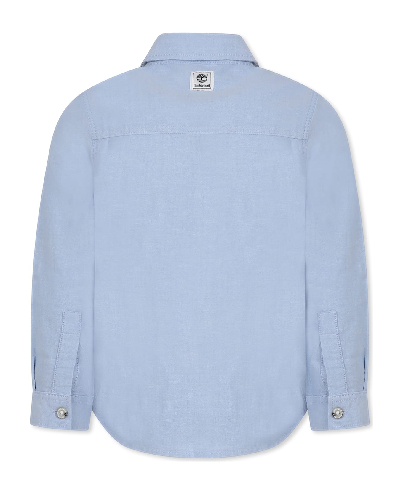 Timberland Light Blue Shirt For Boy With Tree - Light Blue