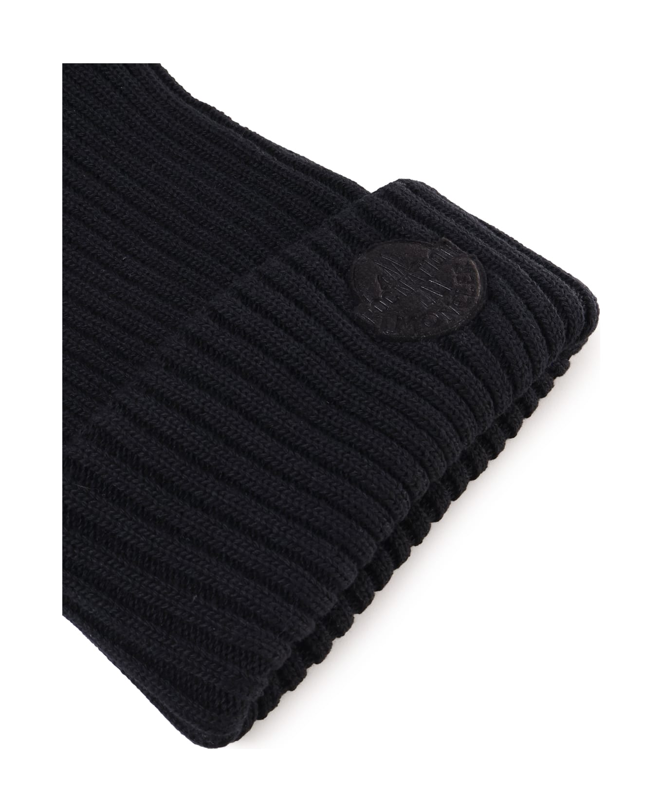 Moncler Genius Wool Cap - Black 帽子