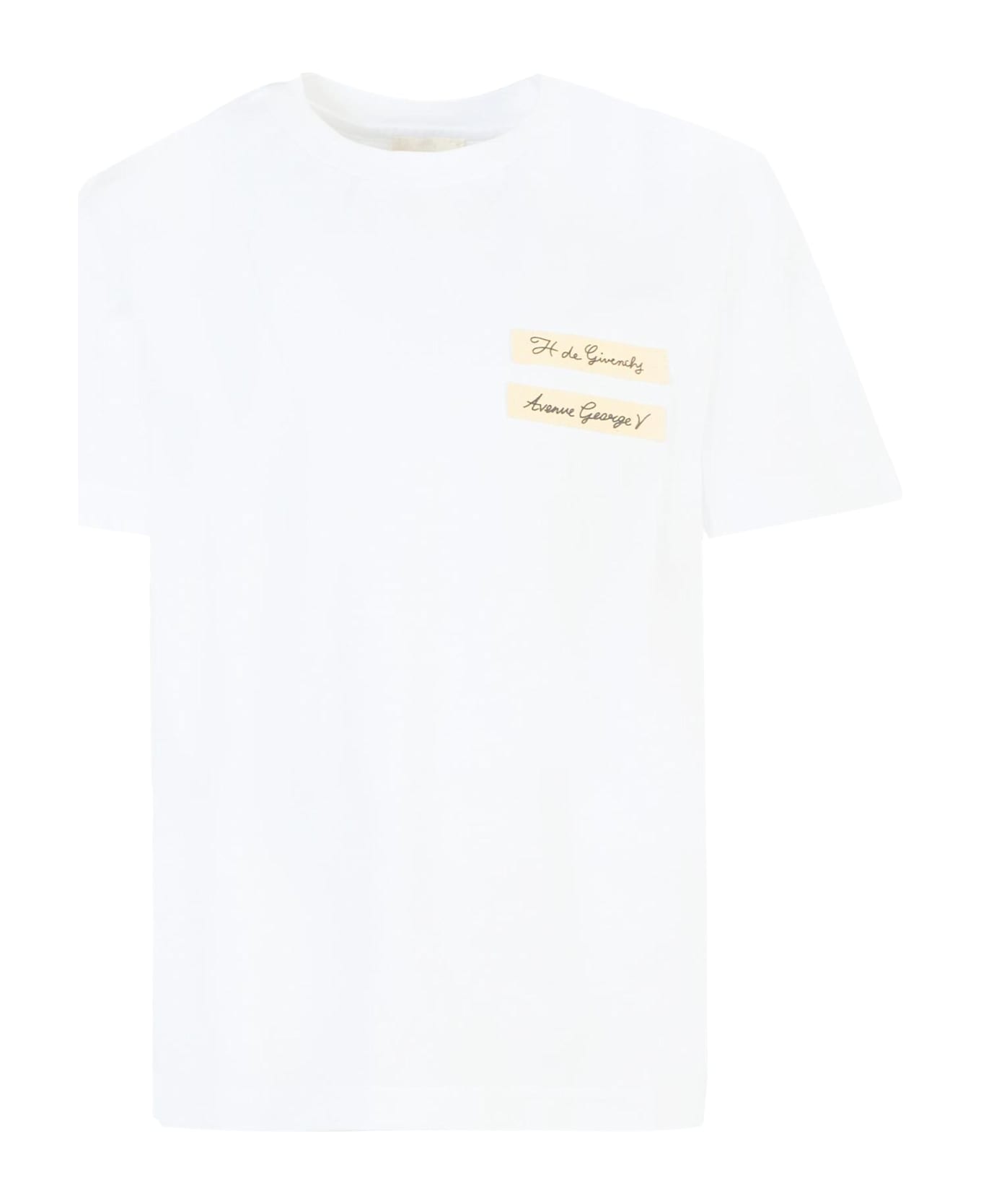 Givenchy White T-shirt For Kids With Logo - White