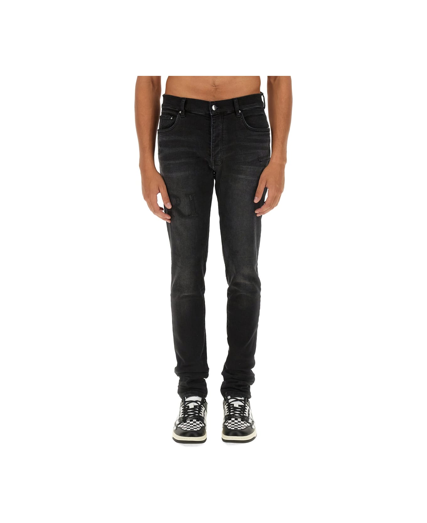AMIRI Slim Fit Jeans - BLACK