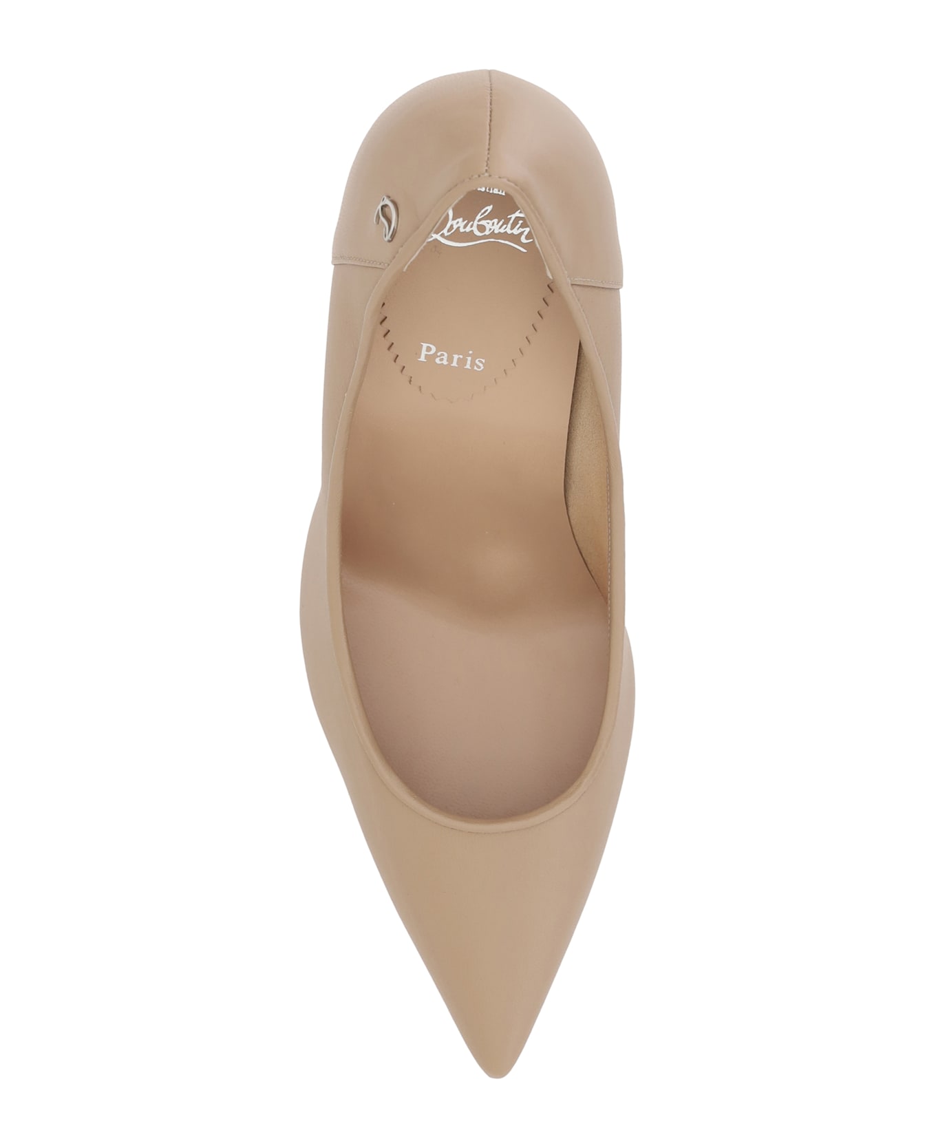 Christian Louboutin Kate Leather Pumps - Blush/lin Blush