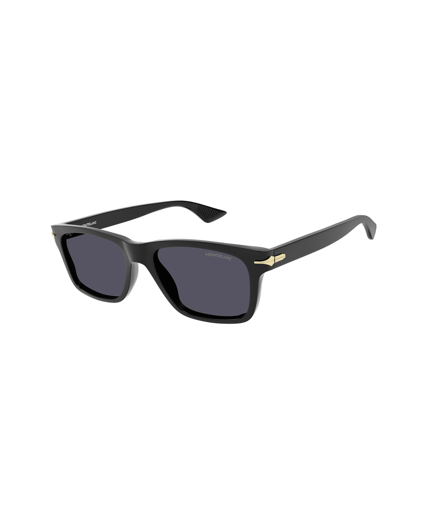 Montblanc Mb0263s Linea Nib 001 Sunglasses - Nero サングラス