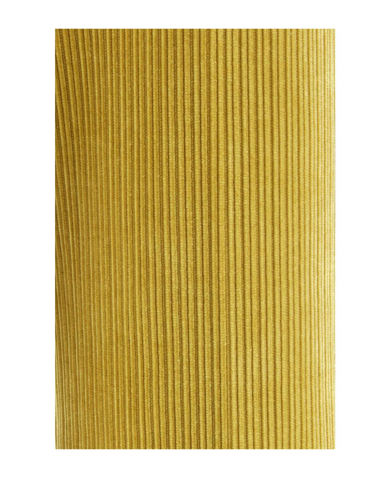 Forte_Forte Flared Velvet Knitted Trousers - Oil