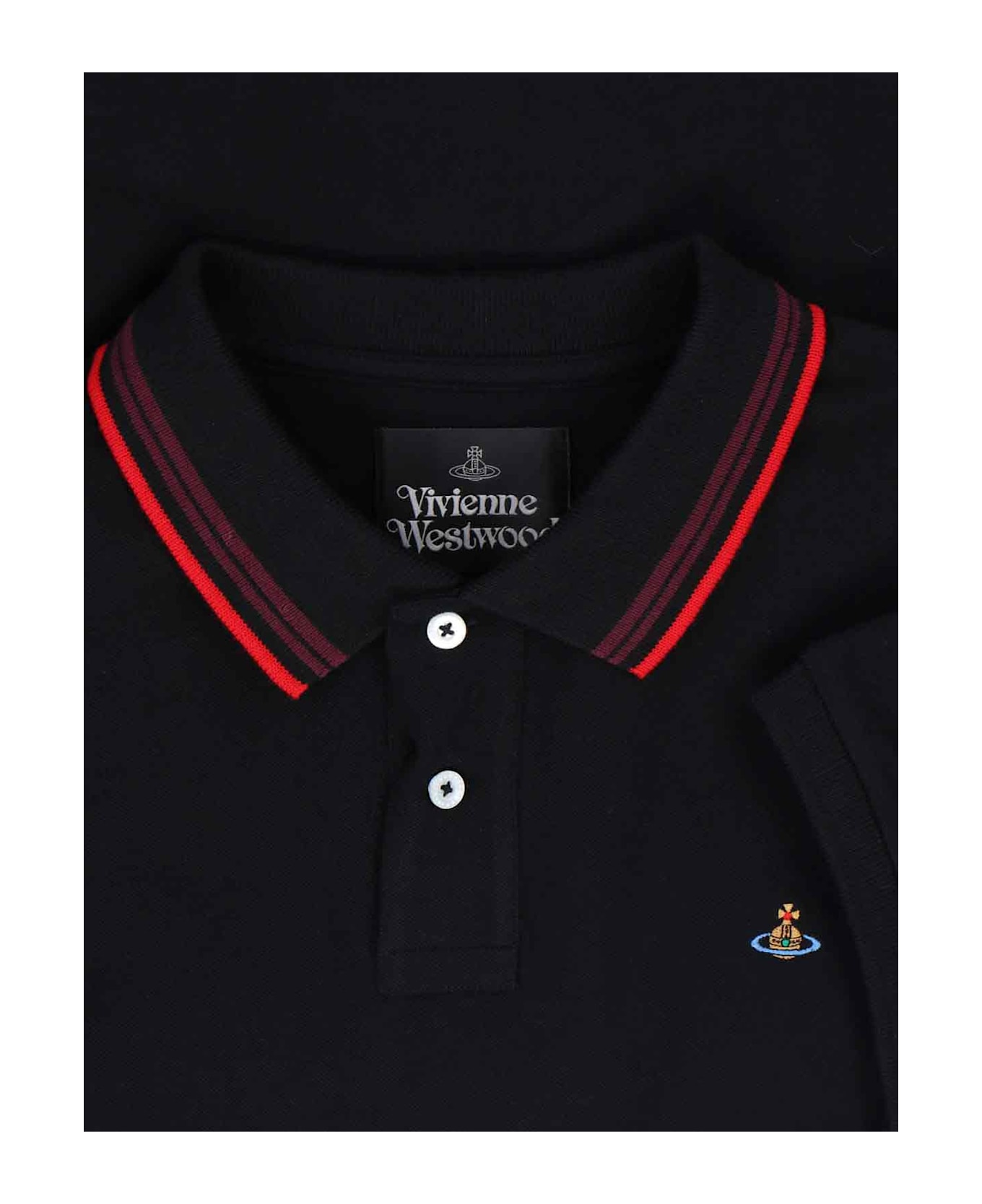 Vivienne Westwood Polo "orb" - Black  