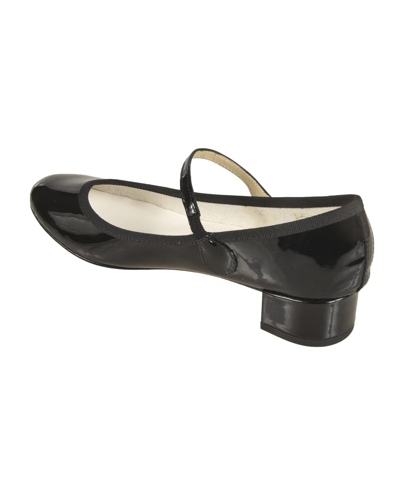 Repetto Ankle Strap Ballerinas - Black